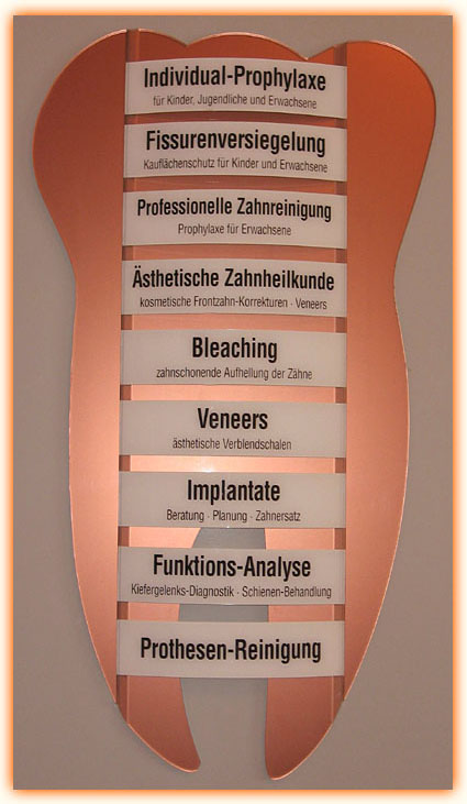 Leistungen der Zahnarztpraxis Dr. Krodel · Zahngesundheit & -ästhetik · Auerbach/Oberpfalz Michelfeld